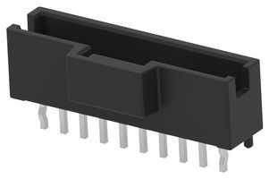 5-2232826-0 - Pin Header, Black, Key B, Wire-to-Board, 2 mm, 1 Rows, 10 Contacts, Through Hole Straight - TE CONNECTIVITY