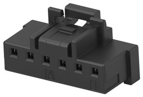 4-2232979-6 - Rectangular Connector, Black, Key B, SGI 2.0 Series, 6 Contacts, Plug, 2 mm, IDC / IDT, 1 Row - TE CONNECTIVITY