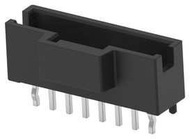 4-2232826-8 - Pin Header, Black, Key B, Wire-to-Board, 2 mm, 1 Rows, 8 Contacts, Through Hole Straight - TE CONNECTIVITY