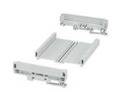 1300355 - Plastic Enclosure, DIN Rail, PVC, 127.8 mm, 123.8 mm, 39.45 mm - PHOENIX CONTACT