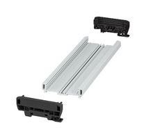 1310935 - Plastic Enclosure, DIN Rail, Nylon (Polyamide), 92.3 mm, 253.8 mm, 39.45 mm - PHOENIX CONTACT