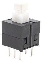 TL2201EEYA - Pushbutton Switch, TL2201 Series, DPDT, Plunger for Cap - E-SWITCH