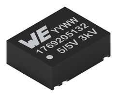 1769205132 - Isolated Surface Mount DC/DC Converter, ITE, 1 W, 1 Output, 5 V, 200 mA - WURTH ELEKTRONIK