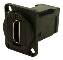 MP-CP30253 - ADAPTER, HDMI R/A RCPT-HDMI RCPT, PANEL - MULTICOMP PRO