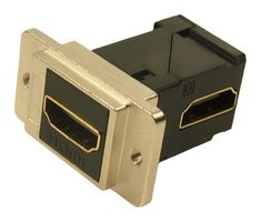 MP-CP30753M3 - ADAPTER, HDMI R/A RCPT-HDMI RCPT, PANEL - MULTICOMP PRO