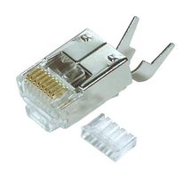 TDS8PC5 - Modular Connector, RJ45 Plug, 1 x 1 (Port), 8P8C, Cat5e, Cable Mount - L-COM