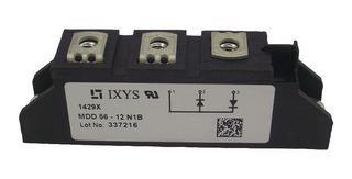 MDD26-12N1B - Diode Module, 1.4 kV, 36 A, 1.38 V, Dual Series, TO-240AA, 3 Pins - LITTELFUSE