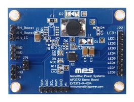 EV3372-R-00A - Evaluation Board, MP3372GR, PWM, 3 V to 30 V, 8 Output, Synchronous Boost (Step Up) - MONOLITHIC POWER SYSTEMS (MPS)