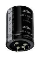 ELG2VM471P35KT - Electrolytic Capacitor, 470 µF, 400 V, ± 20%, Snap-In, 12000 hours @ 85°C - AISHI