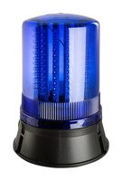 LED401-02-03  (BLUE) - Beacon, Continuous, Flashing, Rotating, -25 °C to 55 °C, 24 VDC, 205 mm H, LED401 Series, Blue - MOFLASH SIGNALLING