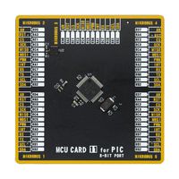 MIKROE-4351 - Add-On Board, MikroE MCU Card 11, PIC18F PIC18F57Q43 MCU, 2 x 168 Pin Mezzanine Connector - MIKROELEKTRONIKA