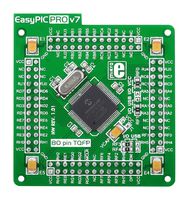 MIKROE-996 - Add-On Board, MikroE MCU EasyPIC PRO v7, PIC18F PIC18F87K22-I/PT MCU, 4 x 104 Pin Standard Connector - MIKROELEKTRONIKA