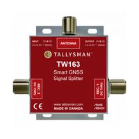 32-0163-01 - Signal Splitter, 1.1 GHz to 1.7 GHz, 10 DB, 50 OHM, TNC Connector, -40 °C to 85 °C - TALLYSMAN WIRELESS