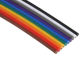 MP010766 - Ribbon Cable, Unscreened, 12 Core, 26 AWG, 100 ft, 30.5 m - MULTICOMP PRO