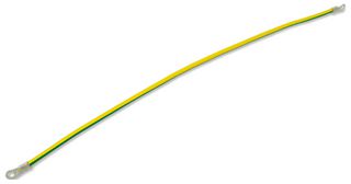 MP010800 - Earth Strap, M3.5, Ring Tongue Terminal to Ring Tongue Terminal, 11.8 ", 300 mm - MULTICOMP PRO