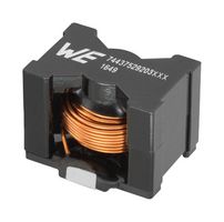 7443642010200 - Power Inductor (SMD), 2 µH, 45 A, Shielded, 25.5 A, WE-HCF Series - WURTH ELEKTRONIK