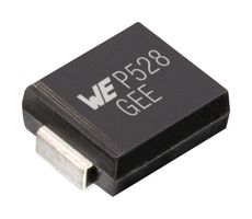 824540202 - TVS Diode, WE-TVSP Series, Unidirectional, 200 V, 324 V, DO-214AB (SMC), 2 Pins - WURTH ELEKTRONIK