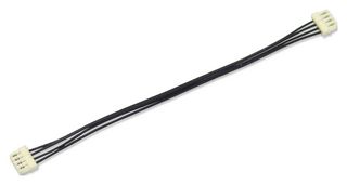 MP010812 - FFC / FPC Cable, 4 Core, 0.8 mm, Opposite Sided Contacts, 1.97 ", 50 mm, Black - MULTICOMP PRO
