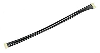 MP010821 - FFC / FPC Cable, 10 Core, 0.8 mm, Opposite Sided Contacts, 3.9 ", 100 mm, Black - MULTICOMP PRO