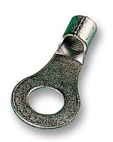 34124 - Ring Tongue Terminal, M6, 1/4", 14 AWG, 2.62 mm², SOLISTRAND Series - AMP - TE CONNECTIVITY