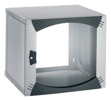 NSYOPB15U4F - 19" Wall Cabinet, 15U, Steel, Light Grey, 780 mm, 600 mm, 400 mm - SCHNEIDER ELECTRIC