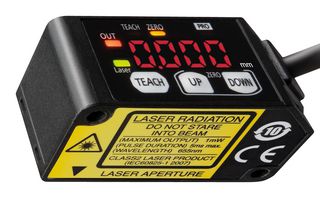 HG-C1030L3-P - Laser Sensor, 30 mm, PNP Open Collector, 21.6 to 26.4 VDC, Cable, HG-C1000L Series - PANASONIC