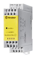 7S.14.8.120.4310 - Safety Relay, 125 VAC, 3PST-NO, SPST-NC, 7S Series, DIN Rail, 6 A, Screwless - FINDER
