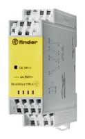 7S.43.9.012.0211 - Safety Relay, 12 VDC, DPST-NO, SPST-NC, 7S Series, DIN Rail, 6 A, Screwless - FINDER