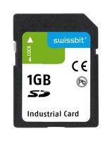 SFSD1024L1AS1TO-I-DF-221-STD - Flash Memory Card, SLC, SD / SDHC Card, UHS-1, Class 10, 1 GB, S-600 Series - SWISSBIT