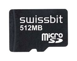 SFSD0512N1AS1TO-I-ME-221-STD - Flash Memory Card, SLC, MicroSD Card, UHS-1, Class 10, 512 MB, S-600u Series - SWISSBIT