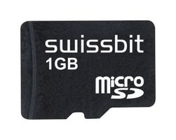 SFSD1024N1AS1TO-I-DF-221-STD - Flash Memory Card, SLC, MicroSD Card, UHS-1, Class 10, 1 GB, S-600u Series - SWISSBIT