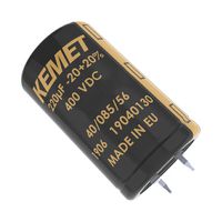 ALC70A151DC630 - Electrolytic Capacitor, 150 µF, 630 V, ± 20%, Snap-In, 24000 hours @ 85°C - KEMET
