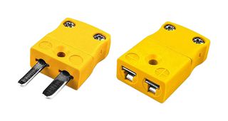 AM-K-M+F - Thermocouple Connector, Miniature, Plug, Socket, Type K, ANSI - LABFACILITY