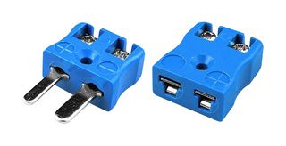 JM-K-MQ+FQ - Thermocouple Connector, Miniature, Quick Wire, Plug, Socket, Type K, JIS - LABFACILITY