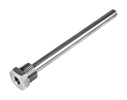 LB-003-D - Thermowell, 1/2" BSPP, 12 mm Dia, 150 mm Length, Stainless Steel - LABFACILITY