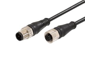 1200668991 - Sensor Cable, M12, Micro-Change Plug, Micro-Change Receptacle, 5 Positions, 600 mm, 23.6 " - MOLEX