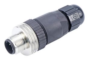 1200710088 - Sensor Connector, Micro-Change 120071 Series, M12, Male, 4 Positions, IDC / IDT Pin - MOLEX