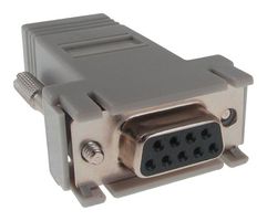 40-9536F - Connector Adapter, D Sub, 9 Ways, Receptacle, RJ12, 6 Ways, Receptacle - AIM CAMBRIDGE - CINCH CONNECTIVITY