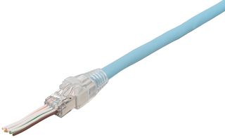 PGSPDY3#10 - Modular Connector, RJ45 Plug, 1 x 1 (Port), 8P8C, Cat6a, Cable Mount - TUK