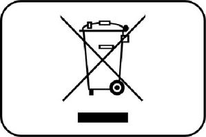 MP010994 - Label, Self Adhesive, 20 mm, 30 mm, Polypropylene, WEEE Wheeled Bin (Symbol) - MULTICOMP PRO