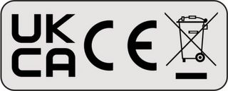 MP011003 - Label, Self Adhesive, 20 mm, 50 mm, Polypropylene, UKCA, CE, WEEE Wheeled Bin (Symbol) - MULTICOMP PRO