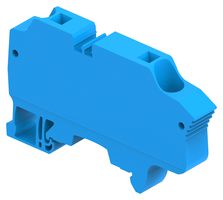 1SNK710020R0000 - DIN Rail Mount Terminal Block, 2 Ways, 26 AWG, 6 AWG, 10 mm², Clamp, 57 A - ENTRELEC - TE CONNECTIVITY