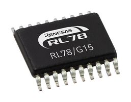 R5F12068MSP#30 - 8 Bit MCU, RL78 Family, RL78/G1x Series, RL78/G15 Group Microcontrolles, 16 MHz, 8 KB, 20 Pins - RENESAS