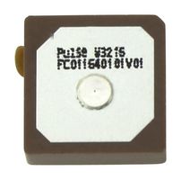 W3216 - RF Antenna, 1.598 GHz to 1.606 GHz, Flat Patch, 2 dBi, 50 ohm, SMD - PULSE ELECTRONICS