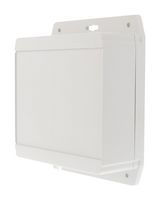 1555QF42GY - Plastic Enclosure, Flanged Lid, Wall Mount, ABS, 140 mm, 141 mm, 62 mm, IP66 - HAMMOND