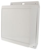 1555WF42GY - Plastic Enclosure, Flanged Lid, Wall Mount, ABS, 180 mm, 181 mm, 65 mm, IP66 - HAMMOND