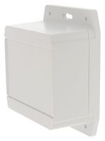 1555L2F42GY - Plastic Enclosure, Flanged Lid, Wall Mount, Polycarbonate, 104 mm, 106 mm, 62 mm, IP68 - HAMMOND