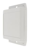 1555Q2F17GY - Plastic Enclosure, Flanged Lid, Wall Mount, Polycarbonate, 140 mm, 141 mm, 37 mm, IP68 - HAMMOND