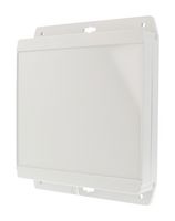 1555W2F17GY - Plastic Enclosure, Flanged Lid, Wall Mount, Polycarbonate, 180 mm, 181 mm, 40 mm, IP68 - HAMMOND