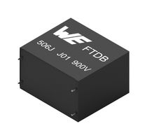 890734428004CS - Power Film Capacitor, Metallized PP, Radial Box - 4 Pin, 15 µF, ± 5%, DC Link, Through Hole - WURTH ELEKTRONIK